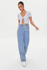 Marled Sweater-Knit Crop Top | Forever 21 Women