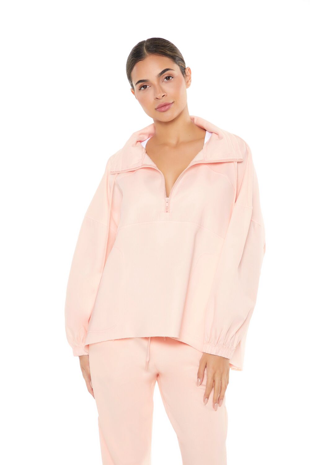 Active Half-Zip Fleece Pullover | Forever 21 Women