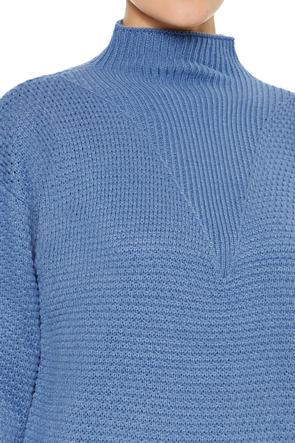 Textured Mock Neck Sweater | Forever 21 Women