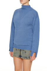 Textured Mock Neck Sweater | Forever 21 Women