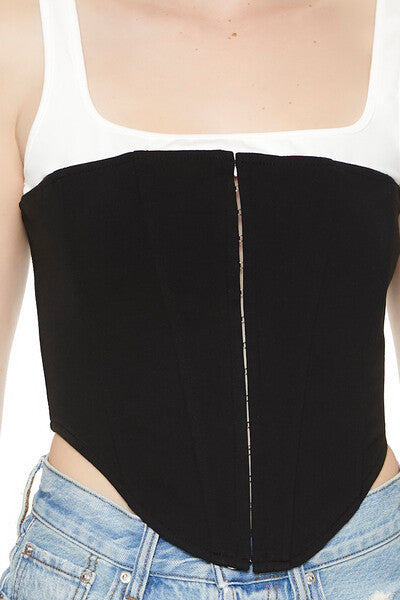 Lace-Up Corset Combo Top | Forever 21 Women