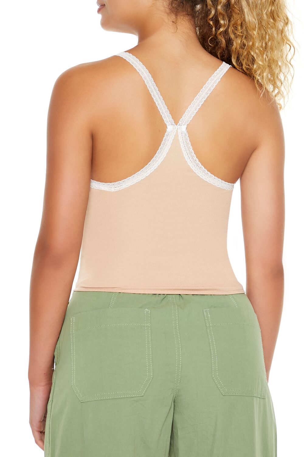 Seamless Lace-Trim Cami | Forever 21 Women