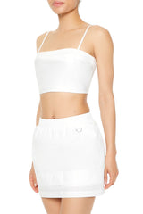 Poplin Cropped Cami | Forever 21 Women