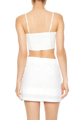 Poplin Cropped Cami | Forever 21 Women