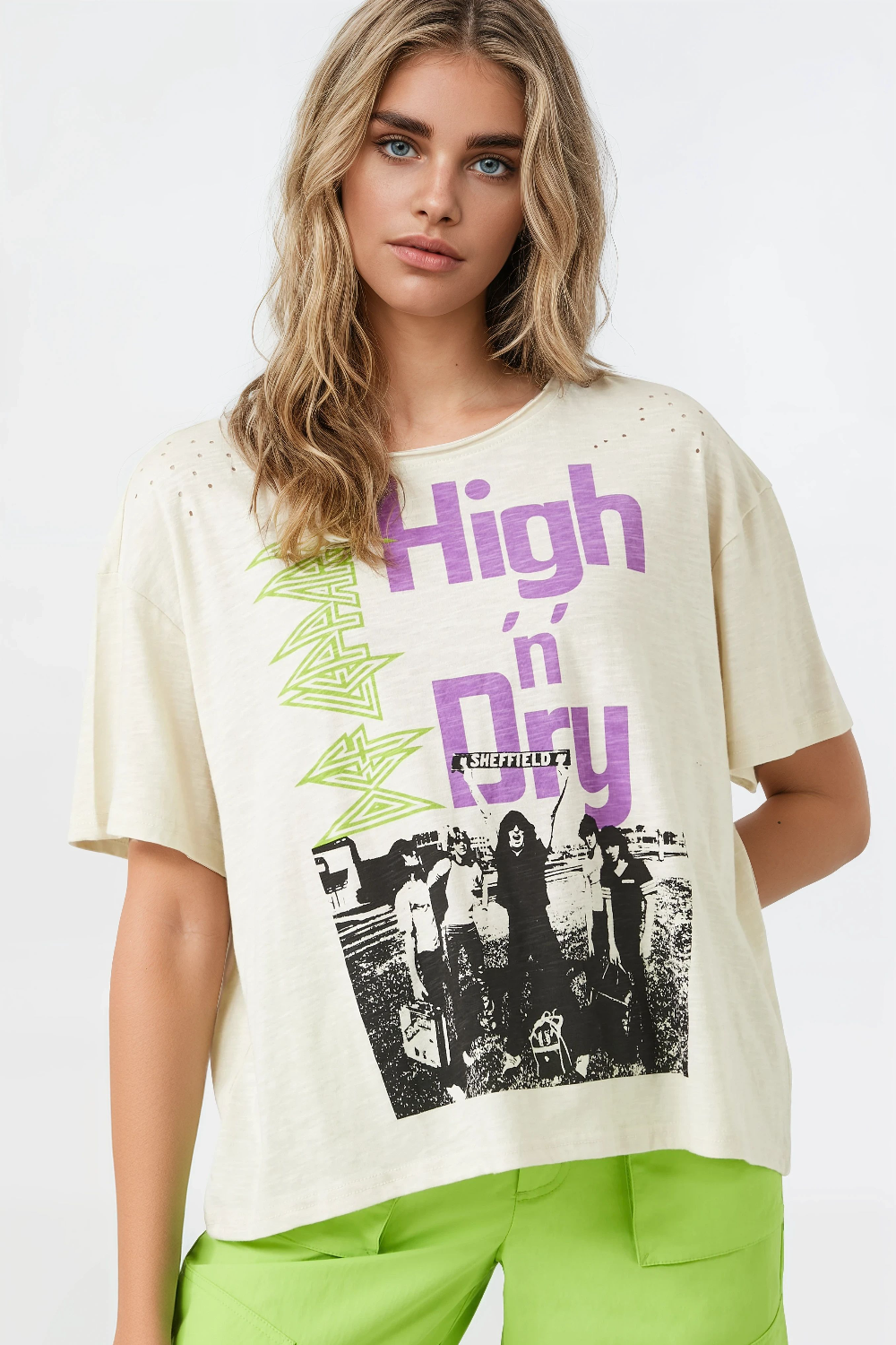 Def Leppard High N Dry Graphic Tee | Forever 21 Women