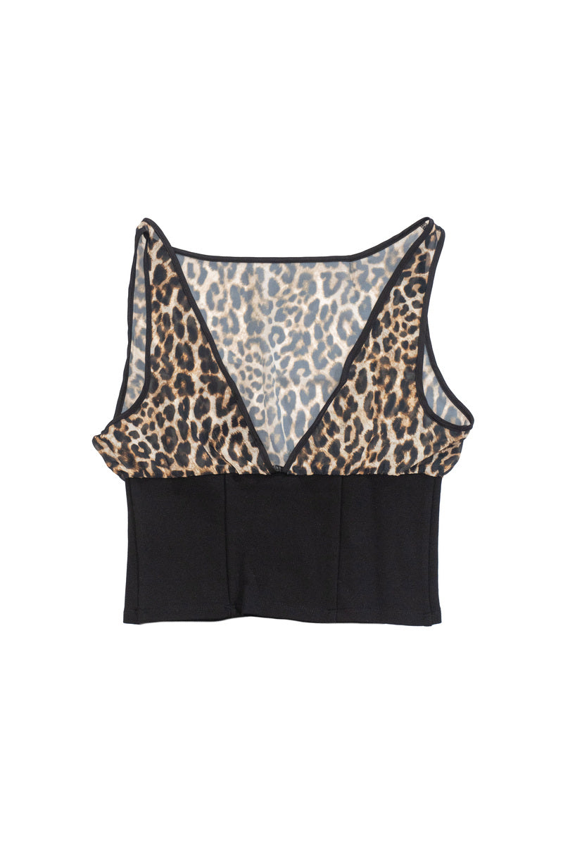 Sheer Leopard Print Top | Forever 21 Women