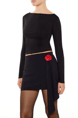 Lace-Up High-Neck Top | Forever 21 Women