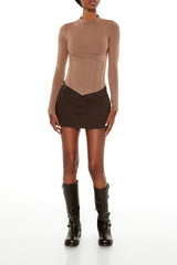 Corset High-Neck Top | Forever 21 Women