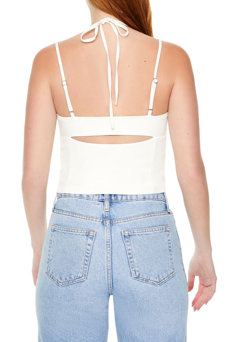 Strappy Combo Cutout Crop Top | Forever 21 Women