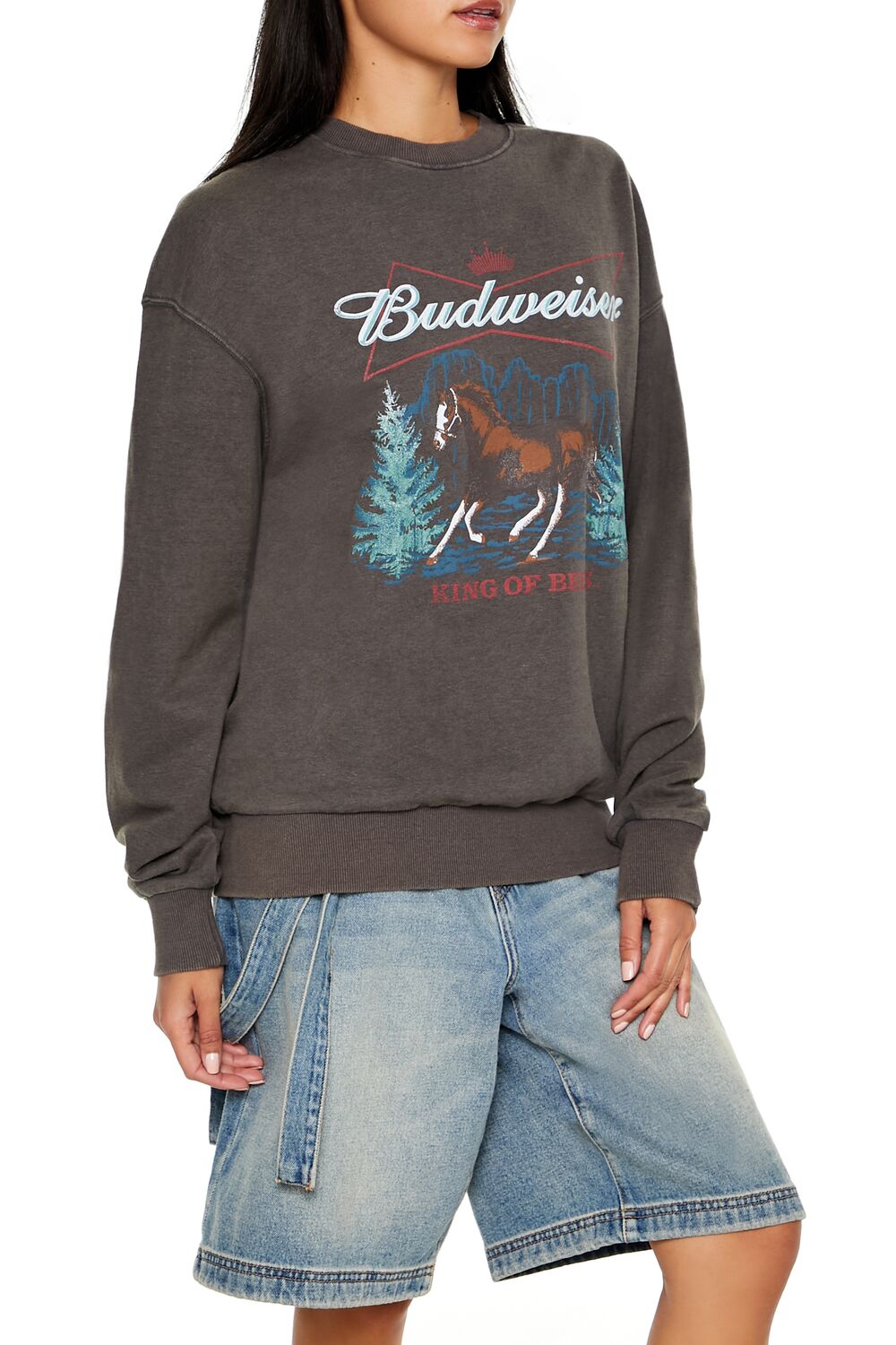Budweiser Graphic Pullover | Forever 21 Women