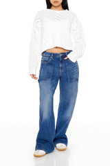 Open Cable Knit Sweater | Forever 21 Women