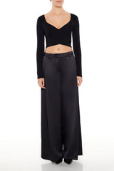 Sweater-Knit Crossover Crop Top | Forever 21 Women