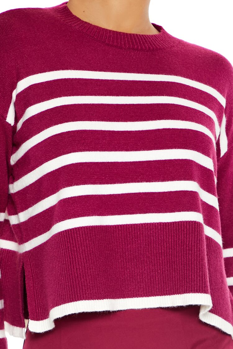 Striped Cropped Sweater | Forever 21 Women