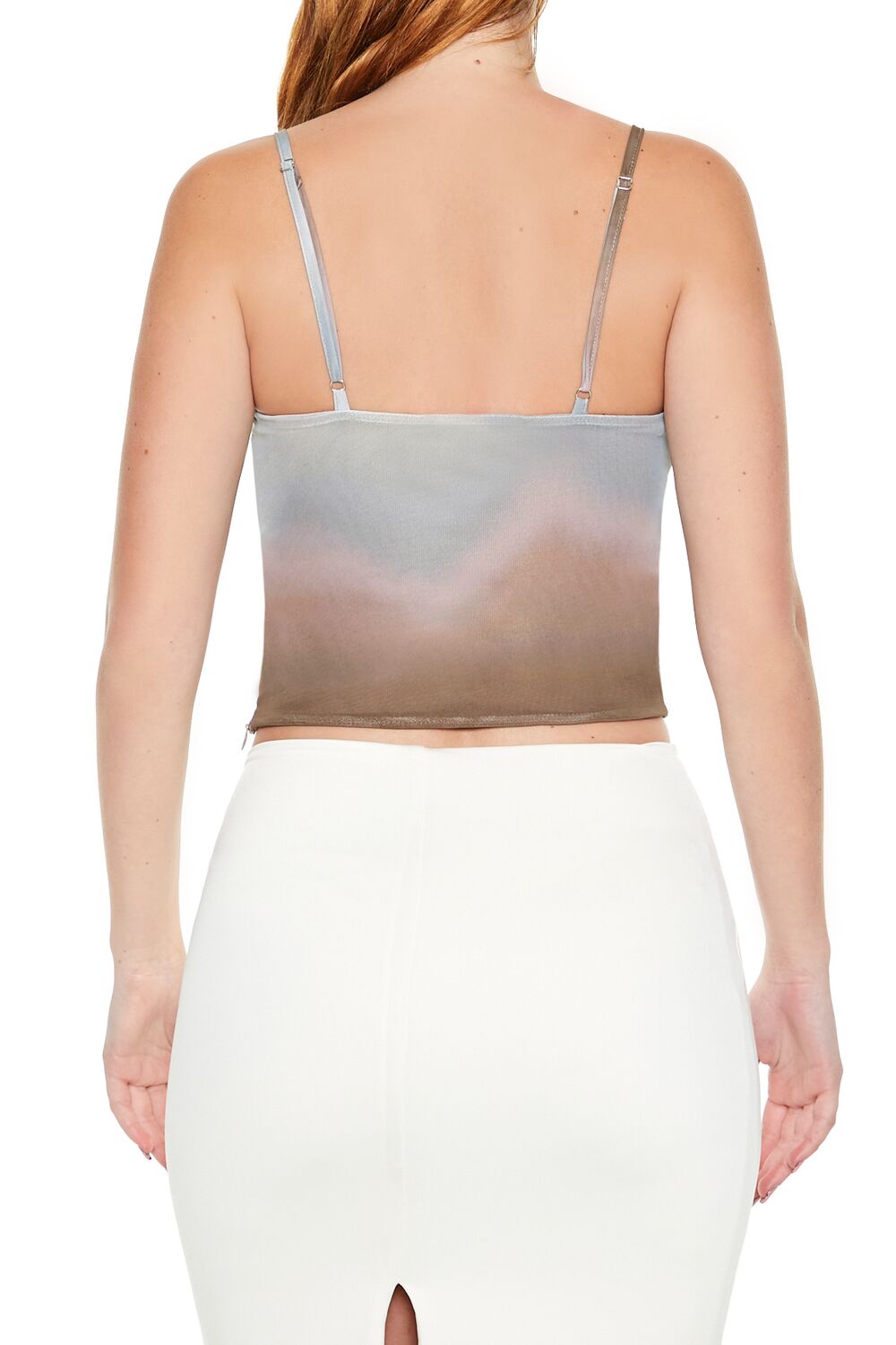 Gradient Rosette Cropped Cami | Forever 21 Women