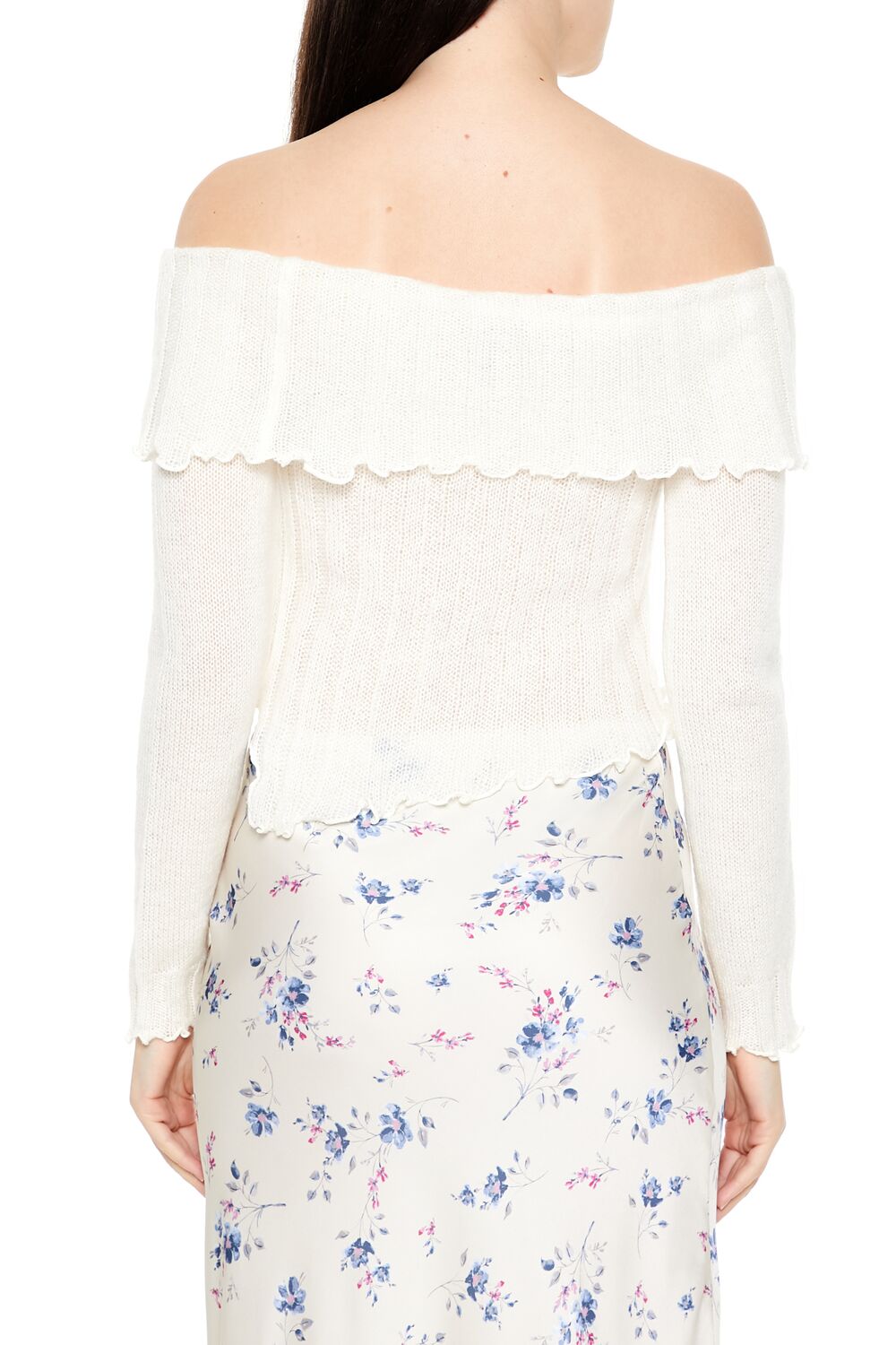 Ribbed Off-the-Shoulder Sweater | Forever 21 Women