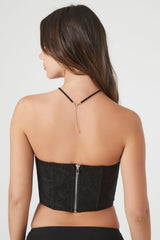 Mesh Corset Tube Crop Top | Forever 21 Women