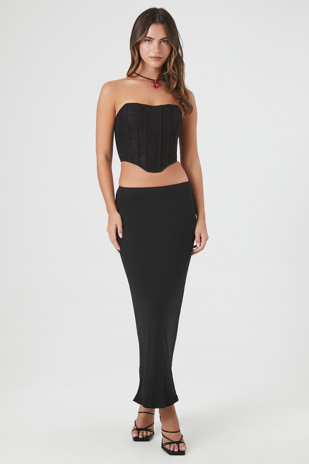 Mesh Corset Tube Crop Top | Forever 21 Women