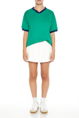 V-Neck Ringer Jersey | Forever 21 Women