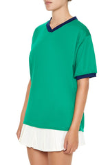 V-Neck Ringer Jersey | Forever 21 Women