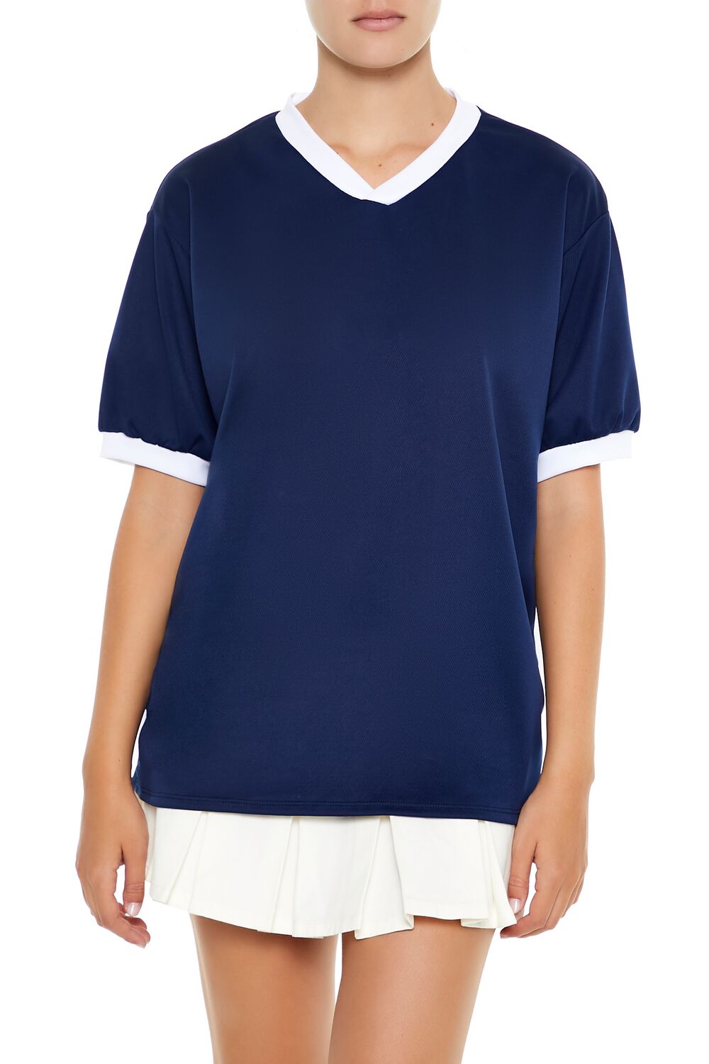 V-Neck Ringer Jersey | Forever 21 Women