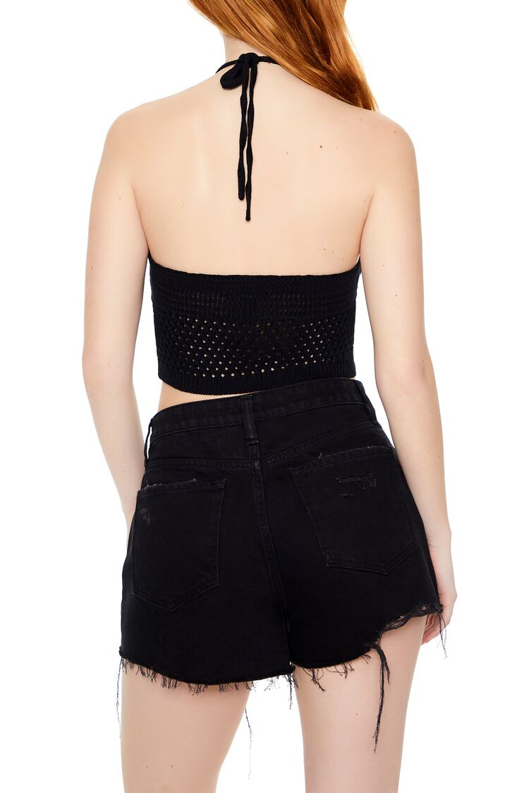 Sweater-Knit Halter Crop Top | Forever 21 Women
