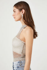 Sheer Crochet Sleeveless Top | Forever 21 Women