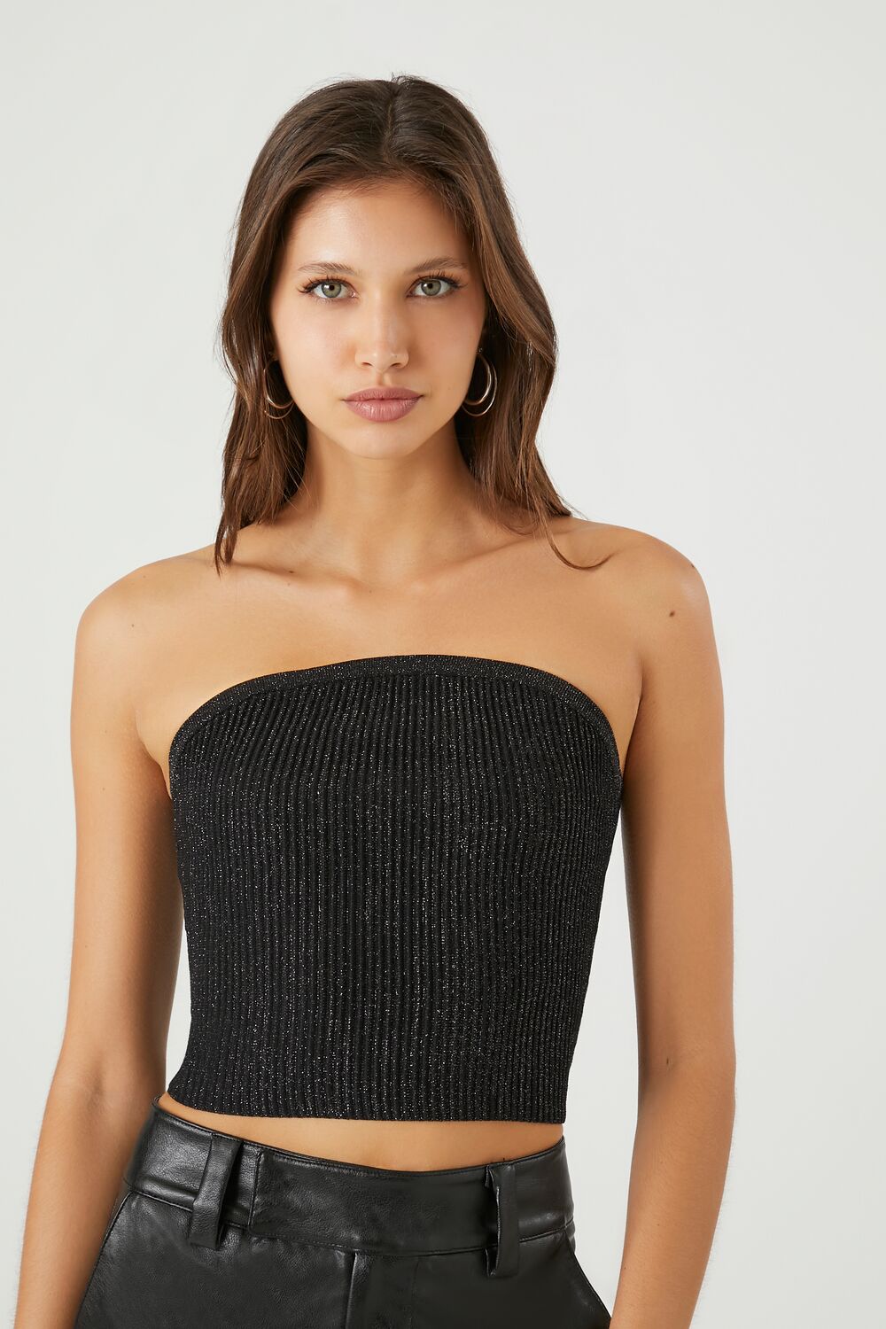 Cropped Sweater-Knit Tube Top | Forever 21 Women