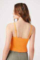 Sweater-Knit Cropped Cami | Forever 21 Women