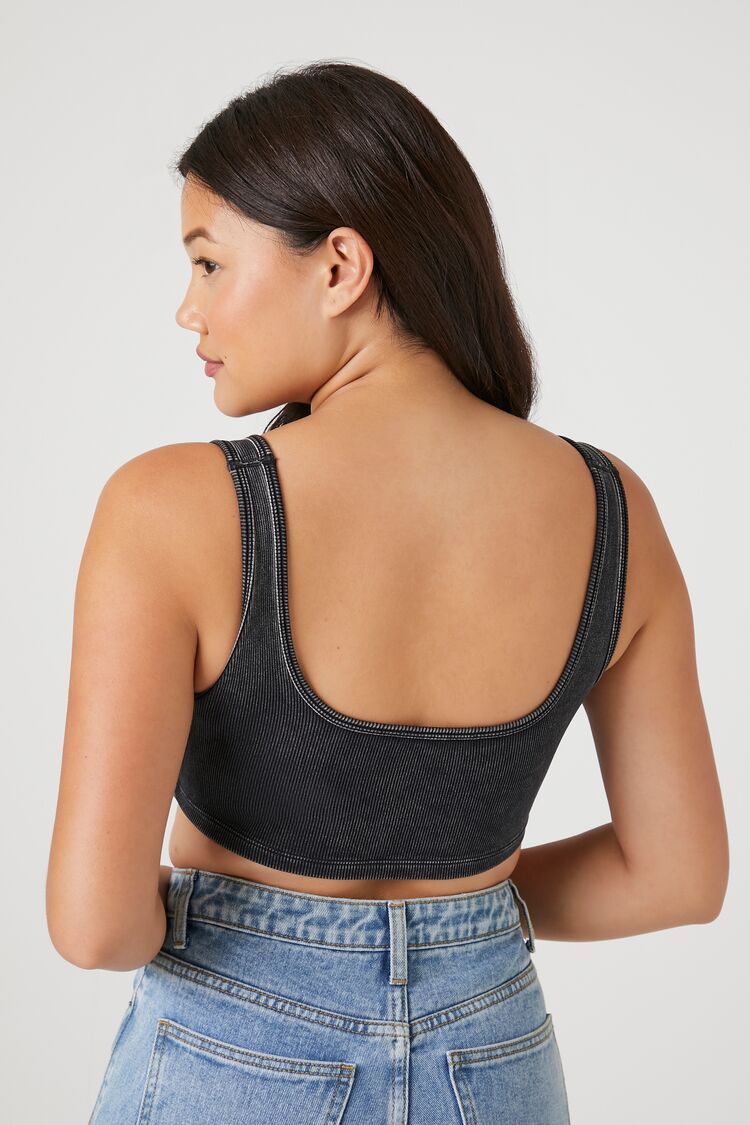 Seamless Ribbed V-Hem Tank Top | Forever 21 Women