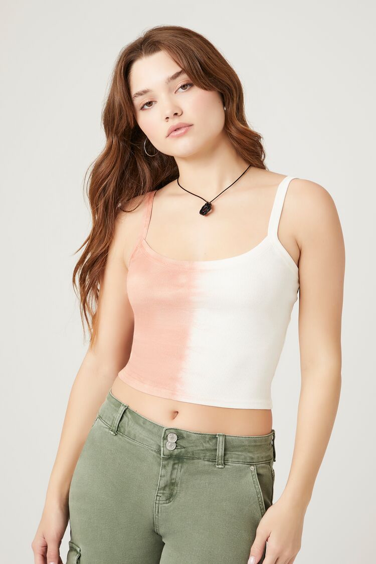 Rib-Knit Tie-Dye Cami | Forever 21 Women
