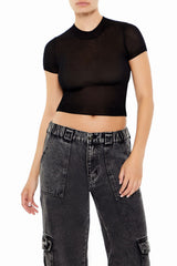Cropped Sweater-Knit Tee | Forever 21 Women