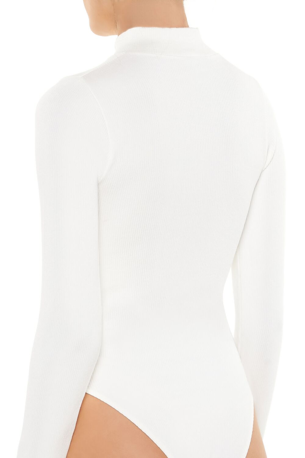 Seamless Half-Zip Bodysuit | Forever 21 Women