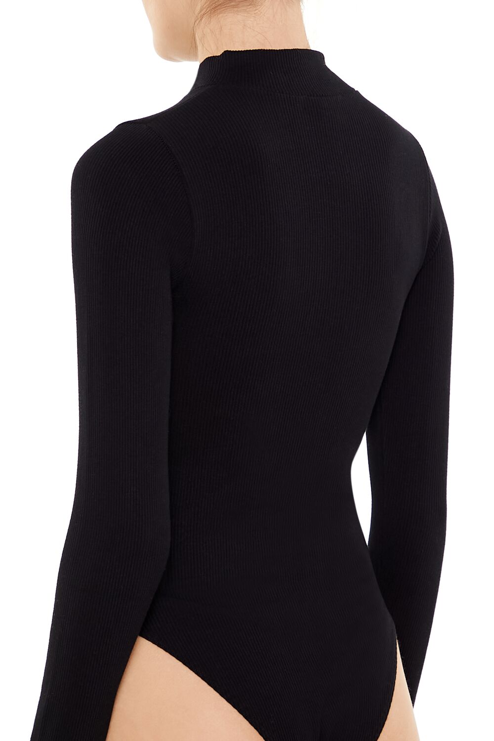Seamless Half-Zip Bodysuit | Forever 21 Women