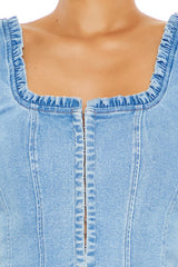 Denim Bustier Crop Top | Forever 21 Women