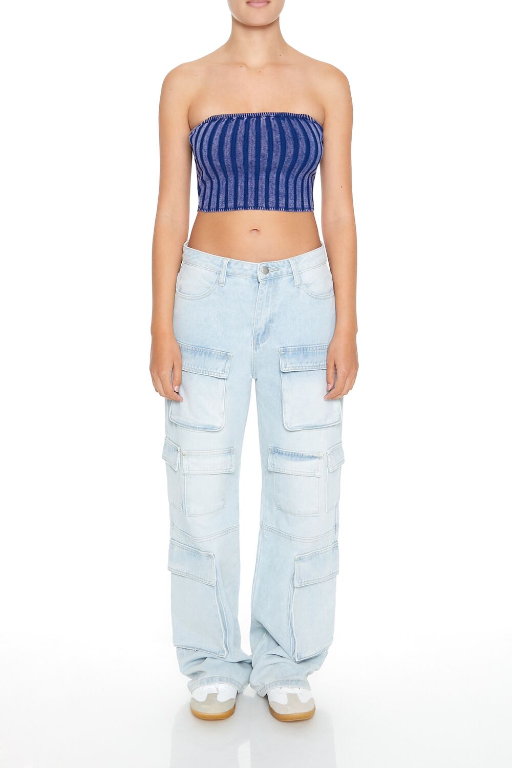 Striped Tube Crop Top | Forever 21 Women