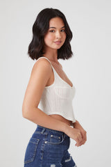 Curved-Hem Cropped Tank Top | Forever 21 Women