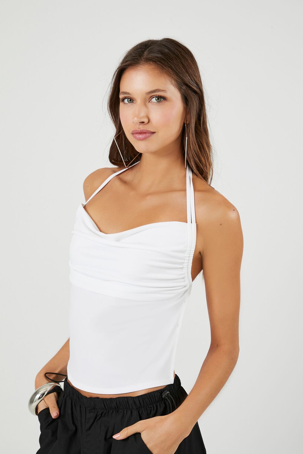 Cowl Halter Top | Forever 21 Women