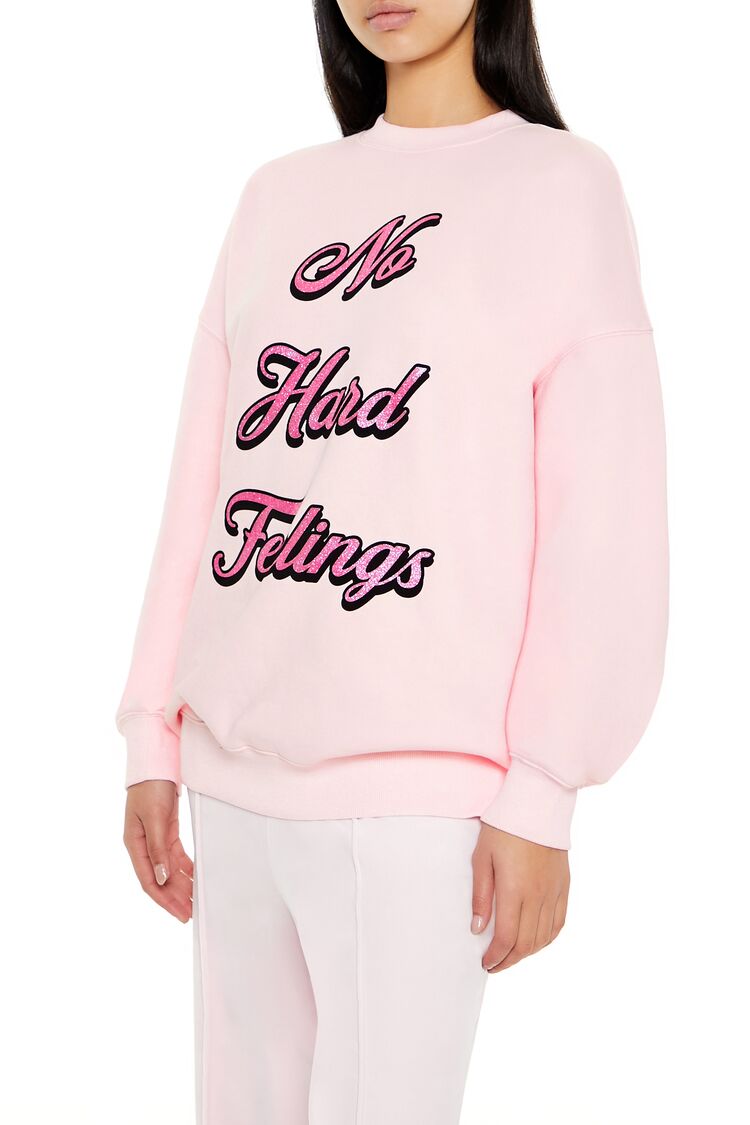 Glitter No Hard Feelings Pullover | Forever 21 Women