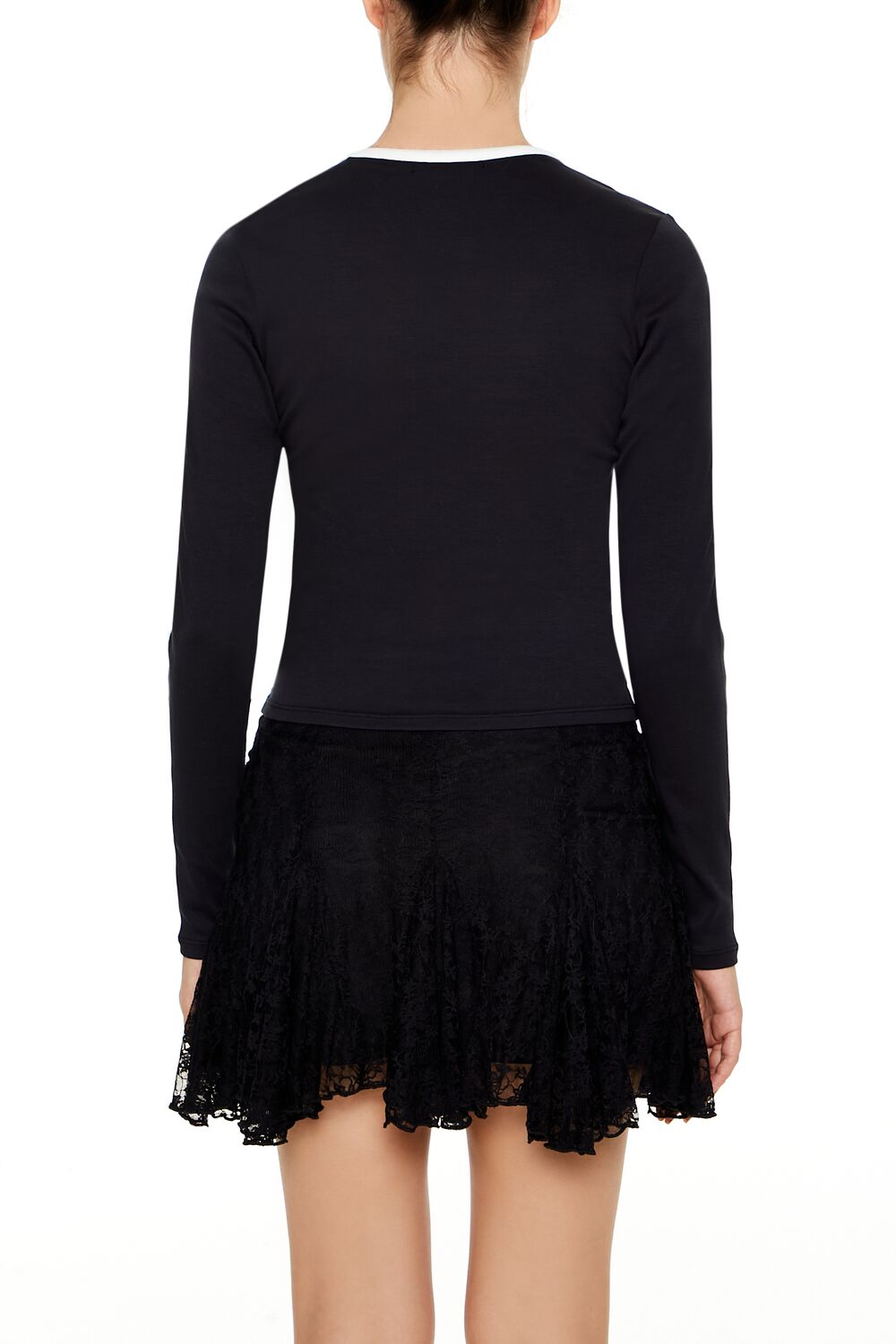 Rhinestone Lace 91 Tee | Forever 21 Women