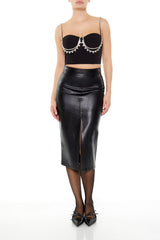 Rhinestone Velvet Bustier Cami | Forever 21 Women