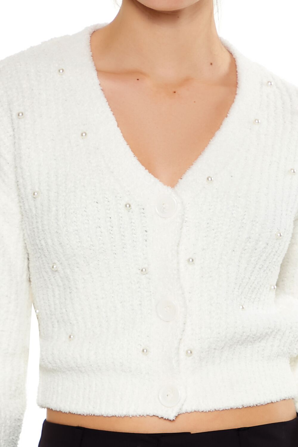 Faux Pearl Cardigan Sweater | Forever 21 Women
