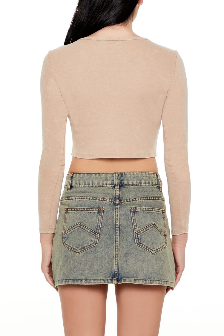 Los Angeles V-Cut Cropped Tee | Forever 21 Women