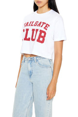 Tailgate Club Graphic Baby Tee | Forever 21 Women