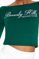 Beverly Hills Tennis Club Crop Top | Forever 21 Women