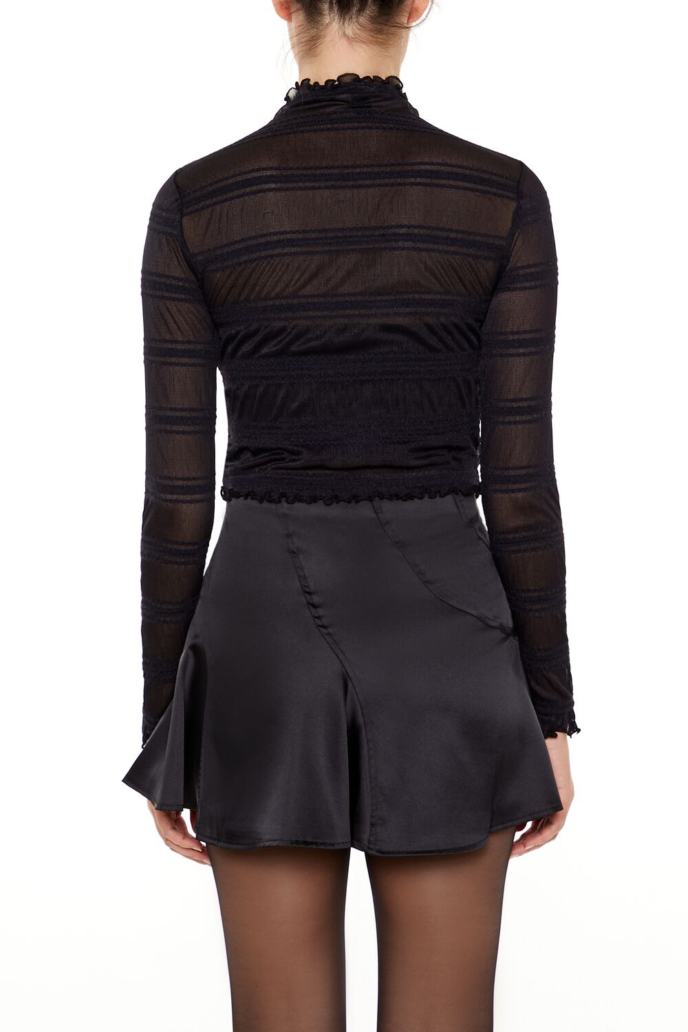 Shadow-Striped Crop Top | Forever 21 Women
