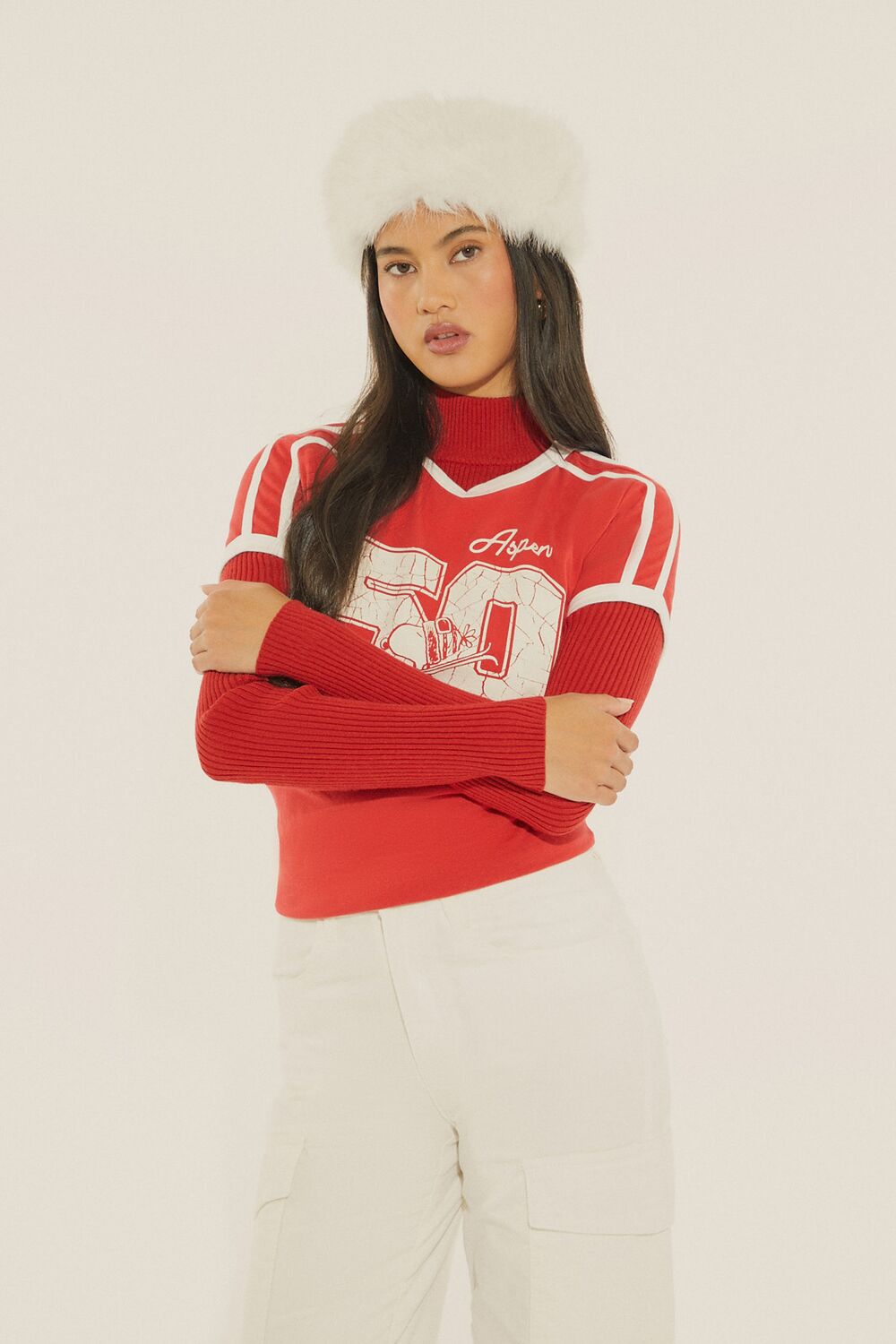 Snoopy Aspen Ringer Tee | Forever 21 Women