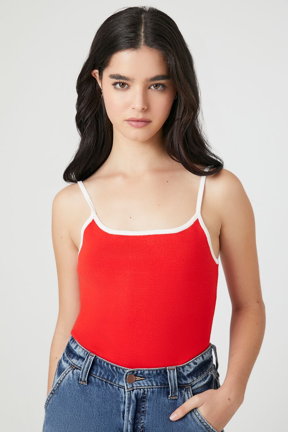 Sweater-Knit Cami Bodysuit | Forever 21 Women