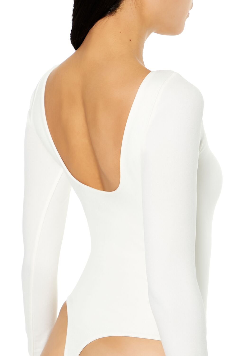 Seamless Open-Back Thong Bodysuit | Forever 21 Women