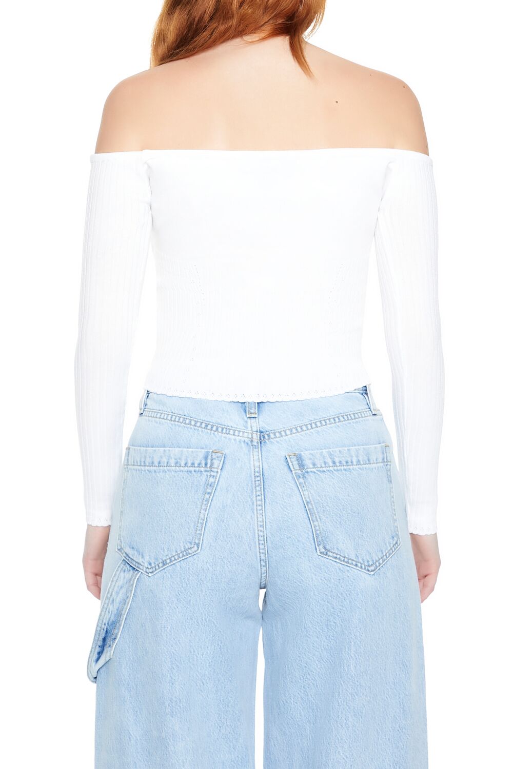 Off-the-Shoulder Sweater-Knit Top | Forever 21 Women