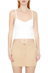 Sweater-Knit Cropped Cami | Forever 21 Women